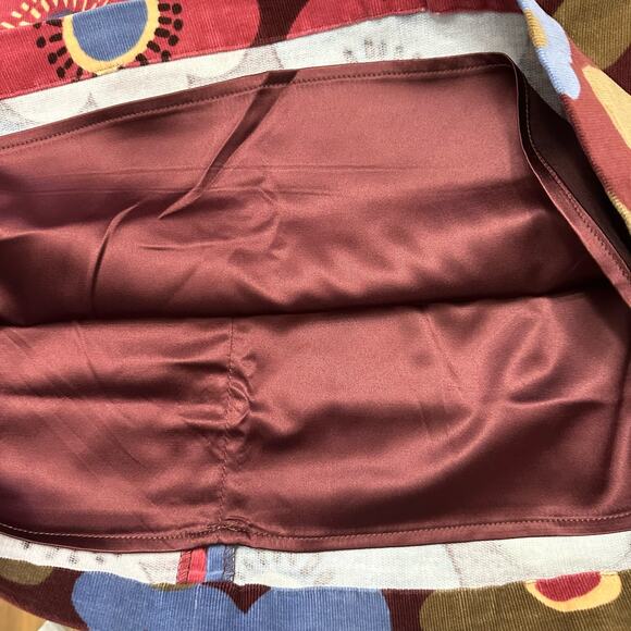 ModCloth NWT’s Princess Highway women’s floral pattern corduroy skirt. Size 8 - Picture 4 of 6